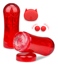 Charger l&#39;image dans la galerie, Masturbateur boules vibrantes Skylight