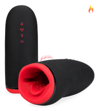 Charger l&#39;image dans la galerie, Masturbateur chauffant massages et vibrations Billy