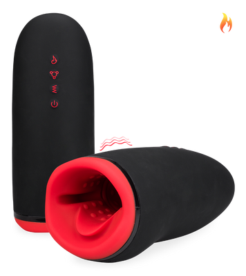 Masturbateur chauffant massages et vibrations Billy