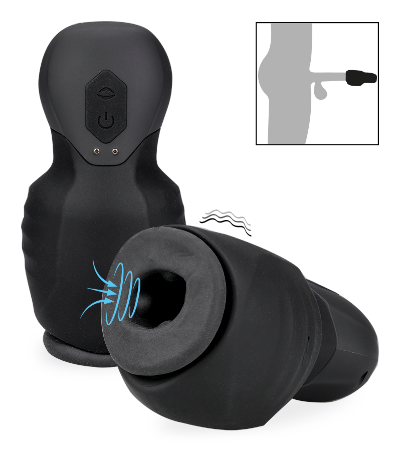 Masturbateur de gland aspirant et vibrant Payne