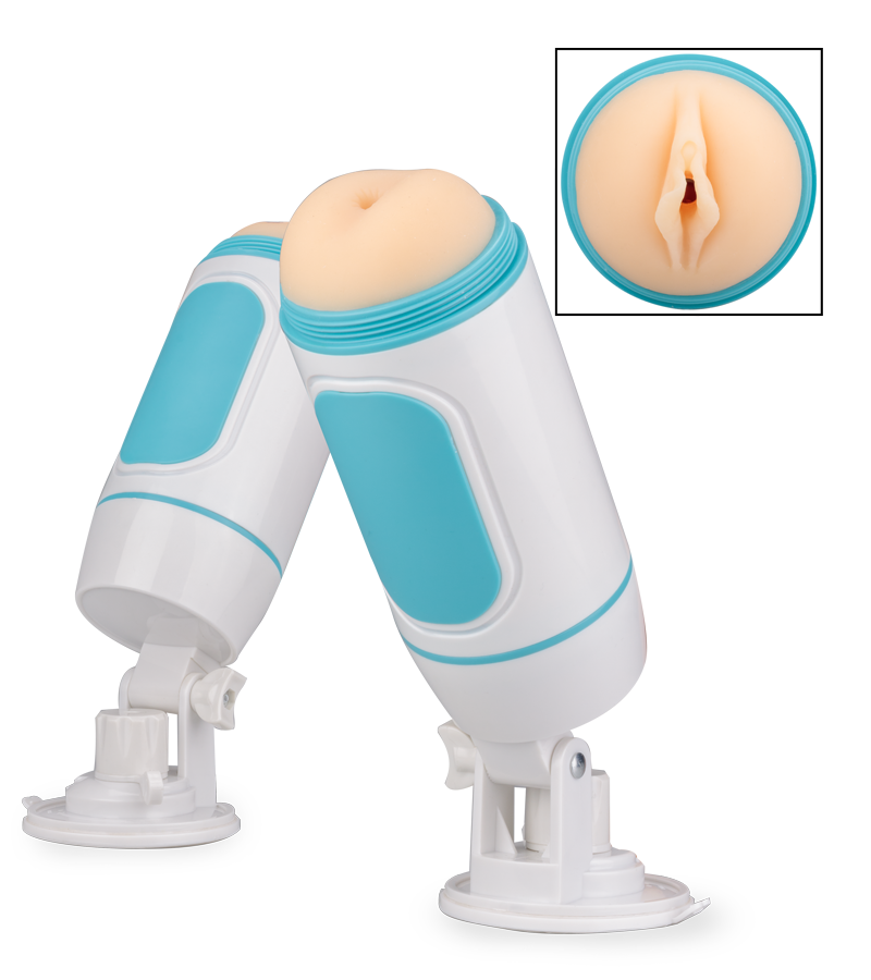 Masturbateur double entrée à ventouse Sometimes