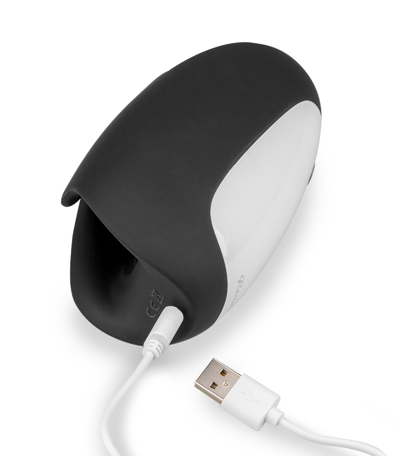 Masturbateur double hole vibrant