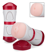 Charger l&#39;image dans la galerie, Masturbateur double plaisir vagin anus en silicone