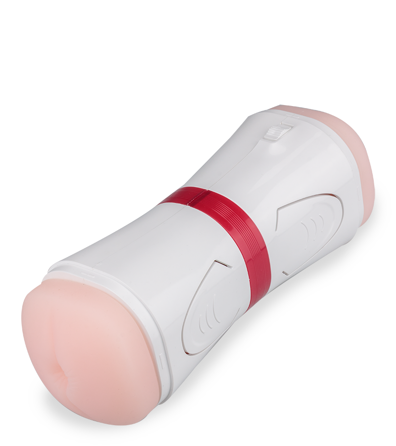 Masturbateur double plaisir vagin anus en silicone