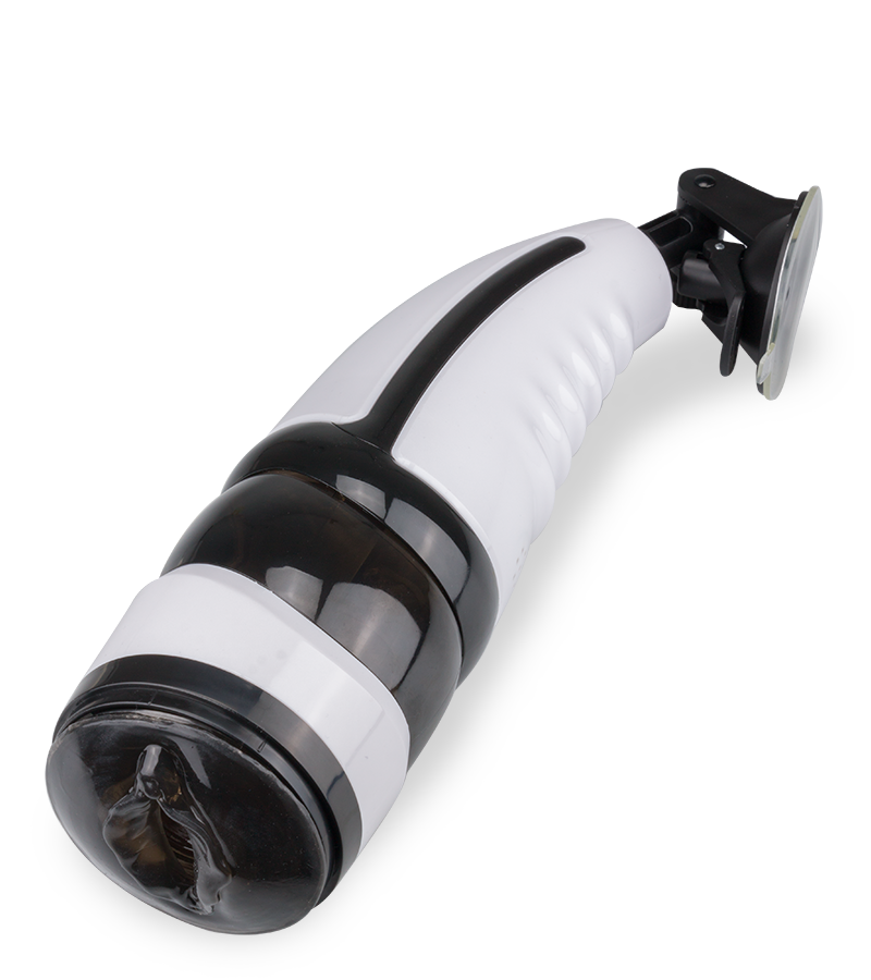 Masturbateur pompeur va-et-vient télescopique