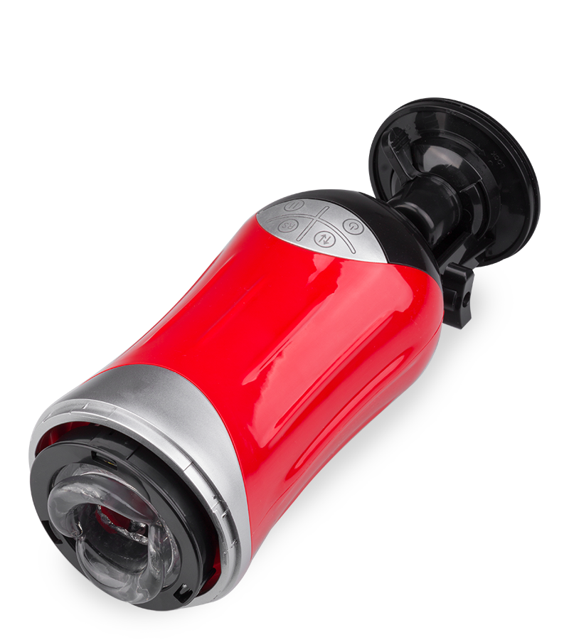 Masturbateur pompeur va-et-vient télescopique