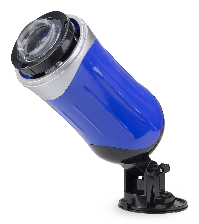 Masturbateur pompeur va-et-vient télescopique