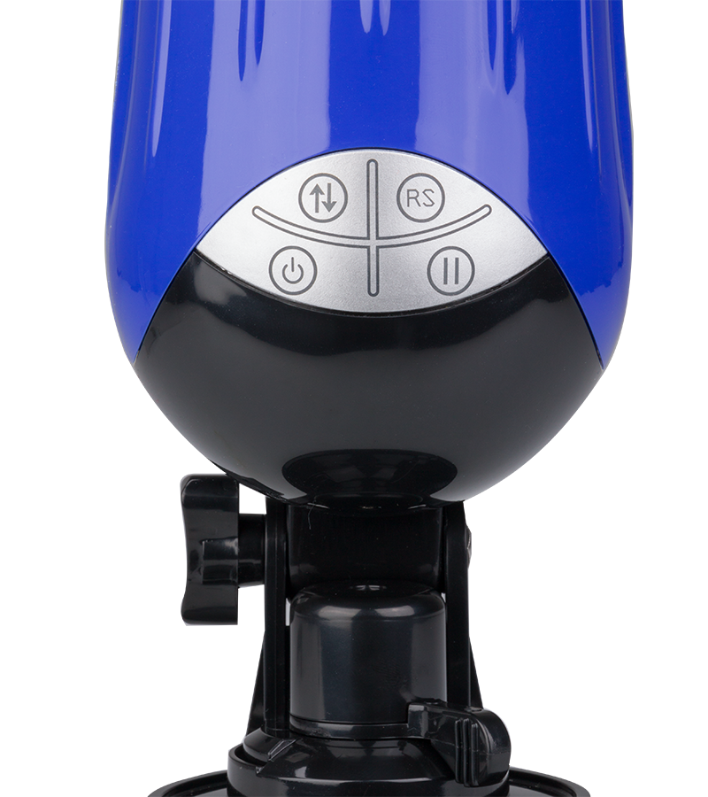 Masturbateur pompeur va-et-vient télescopique