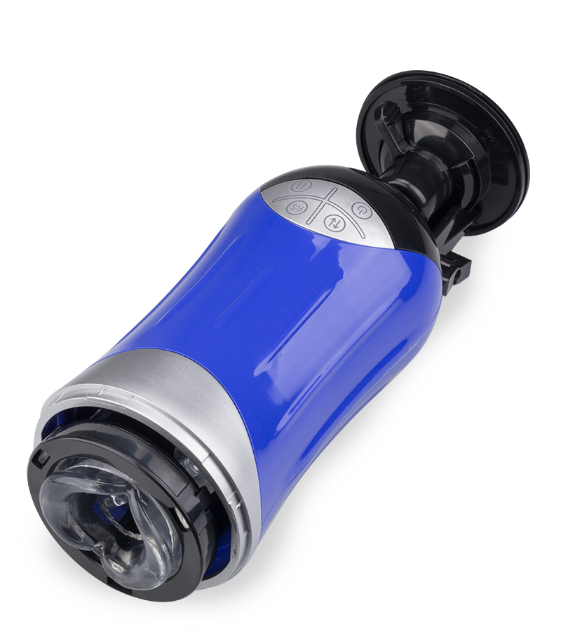 Masturbateur pompeur va-et-vient télescopique