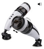 Masturbateur pompeur va-et-vient télescopique