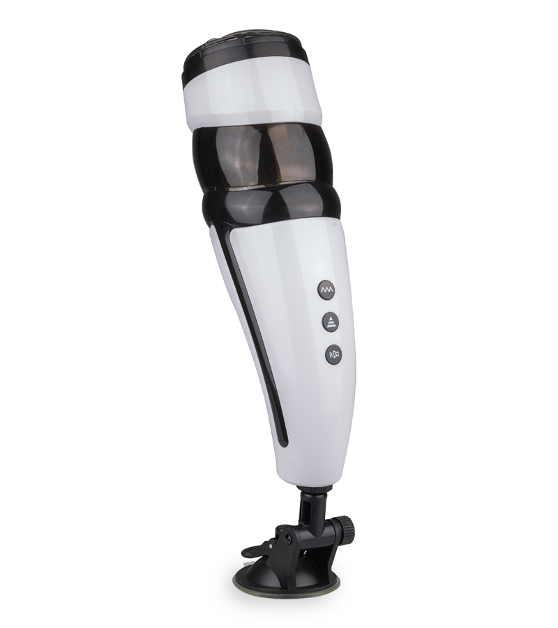 Masturbateur pompeur va-et-vient télescopique