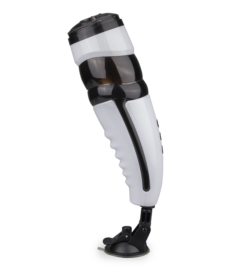 Masturbateur pompeur va-et-vient télescopique