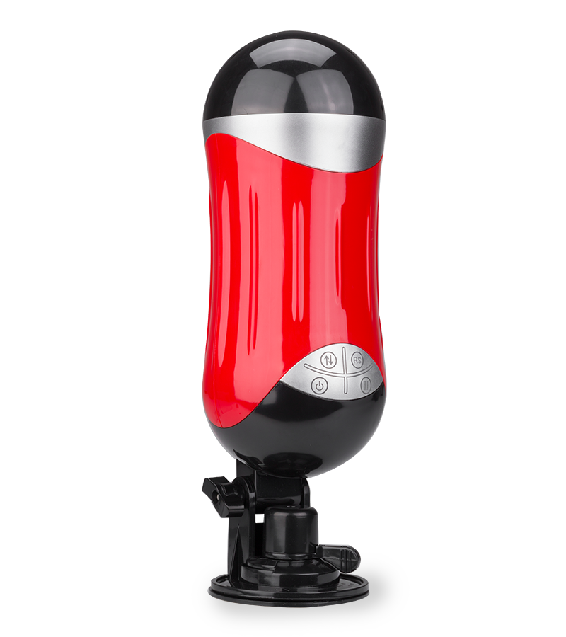 Masturbateur pompeur va-et-vient télescopique