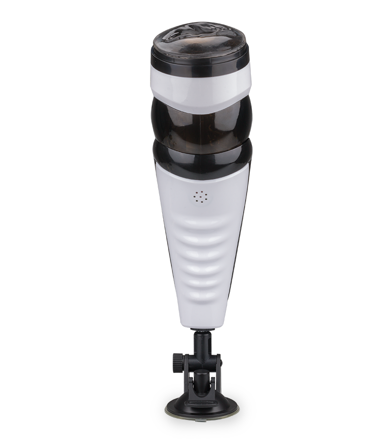 Masturbateur pompeur va-et-vient télescopique