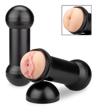 Charger l&#39;image dans la galerie, Masturbateur réaliste double anus et vagin serré