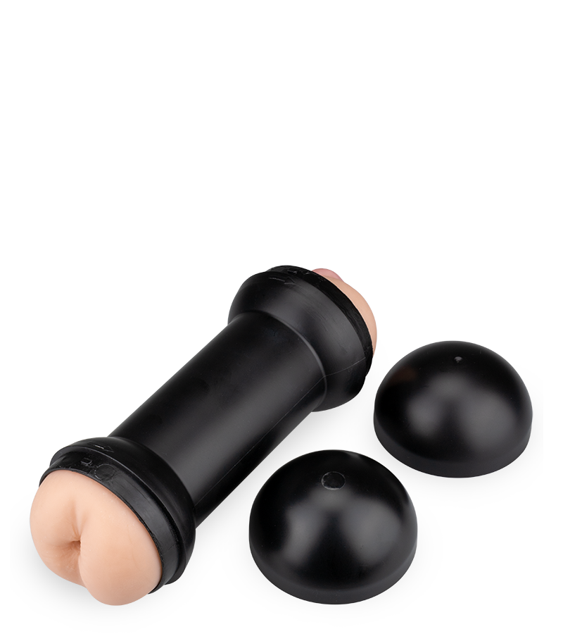 Masturbateur réaliste double anus et vagin serré