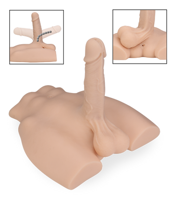 Masturbateur réaliste pénis et anus Aaron 3,6kg