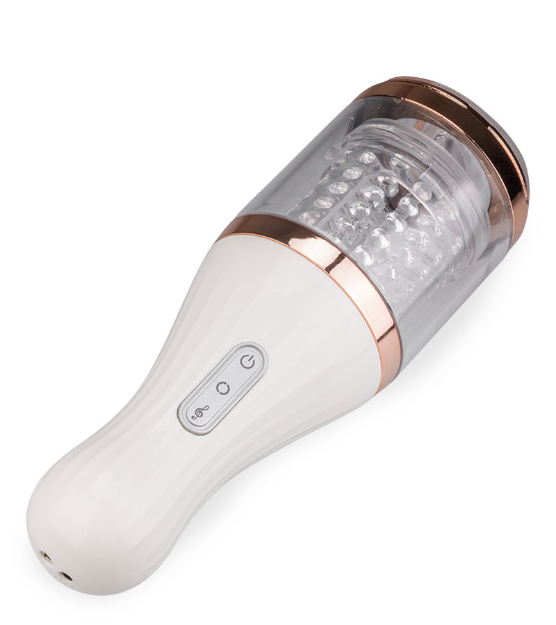 Masturbateur rotatif avec fonction vocale Huzzah