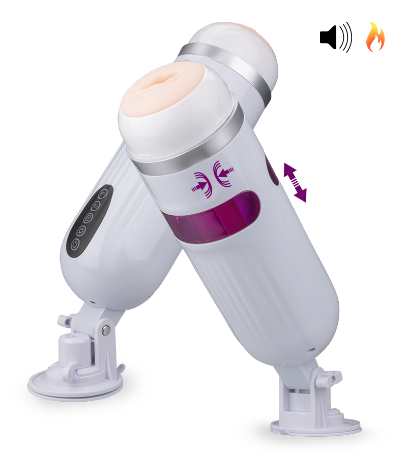 Masturbateur Snowstorm airbag 10 modes et chauffant