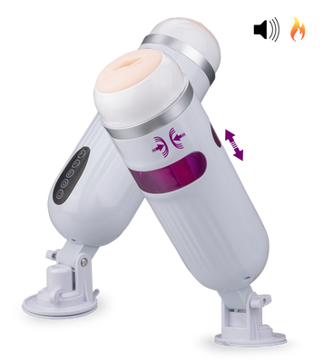 Masturbateur Snowstorm airbag 10 modes et chauffant