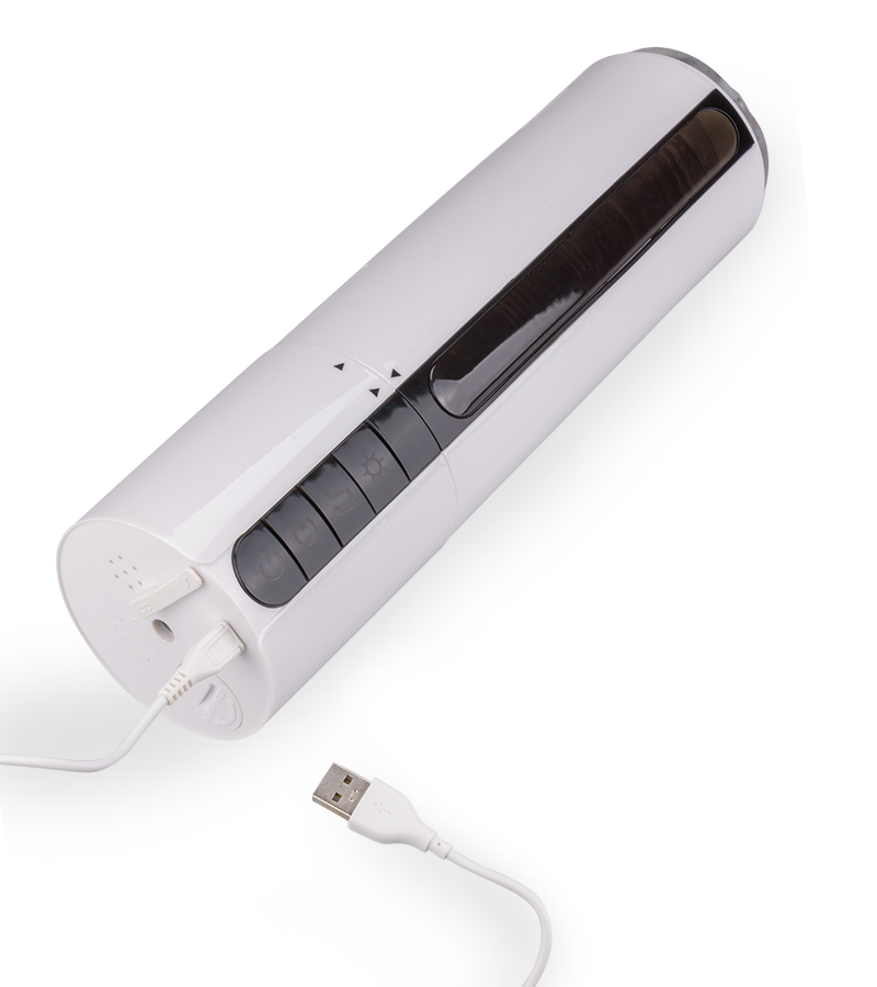 Masturbateur suceur chauffant avec fonction vocale