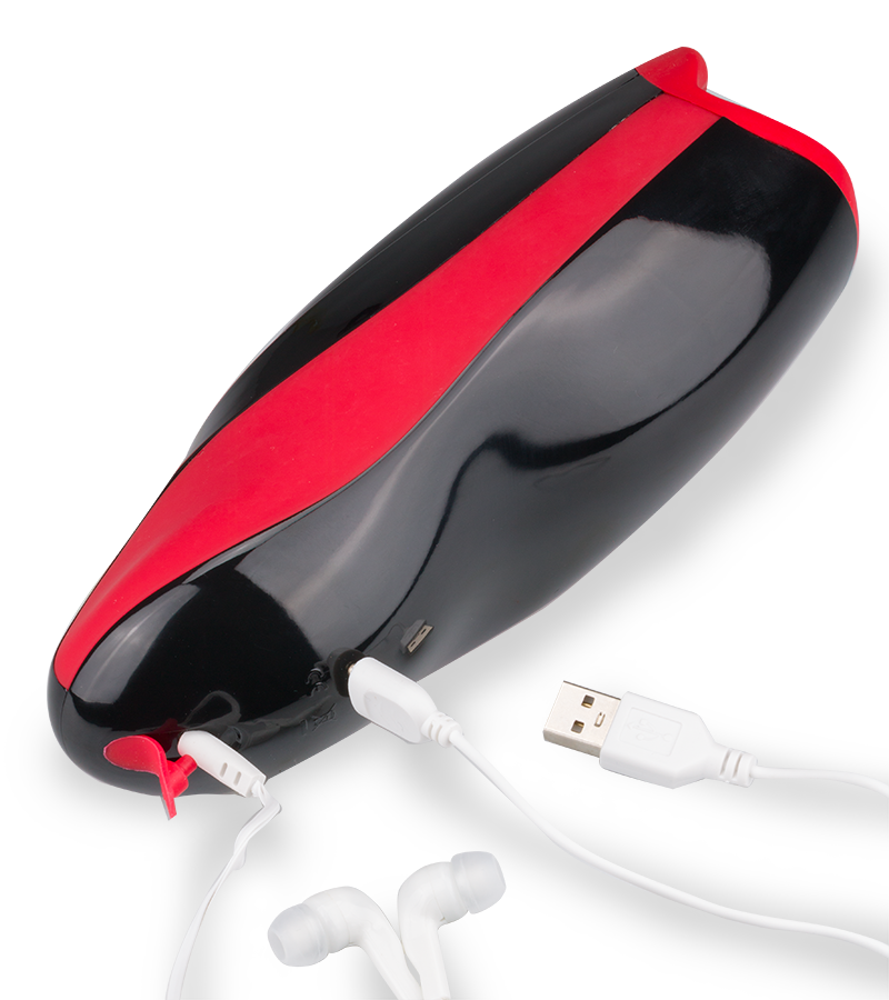 Masturbateur suceur chauffant et vibrant Legend