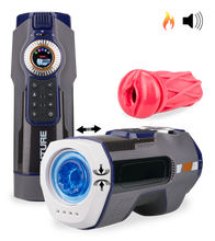 Charger l&#39;image dans la galerie, Masturbateur va-et-vient chauffant airbag Future Pro 3