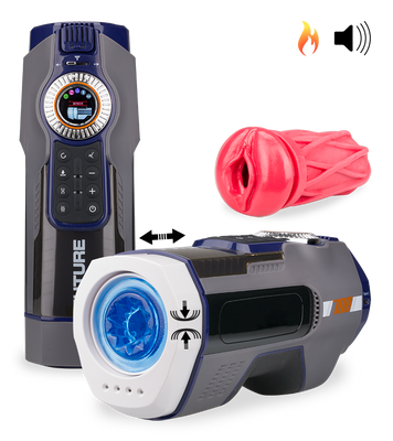 Masturbateur va-et-vient chauffant airbag Future Pro 3