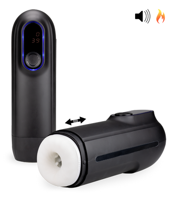 Masturbateur va-et-vient et chauffant Silent Pro