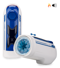 Charger l&#39;image dans la galerie, Masturbateur va-et-vient fonctions vocales et chauffantes Oboy