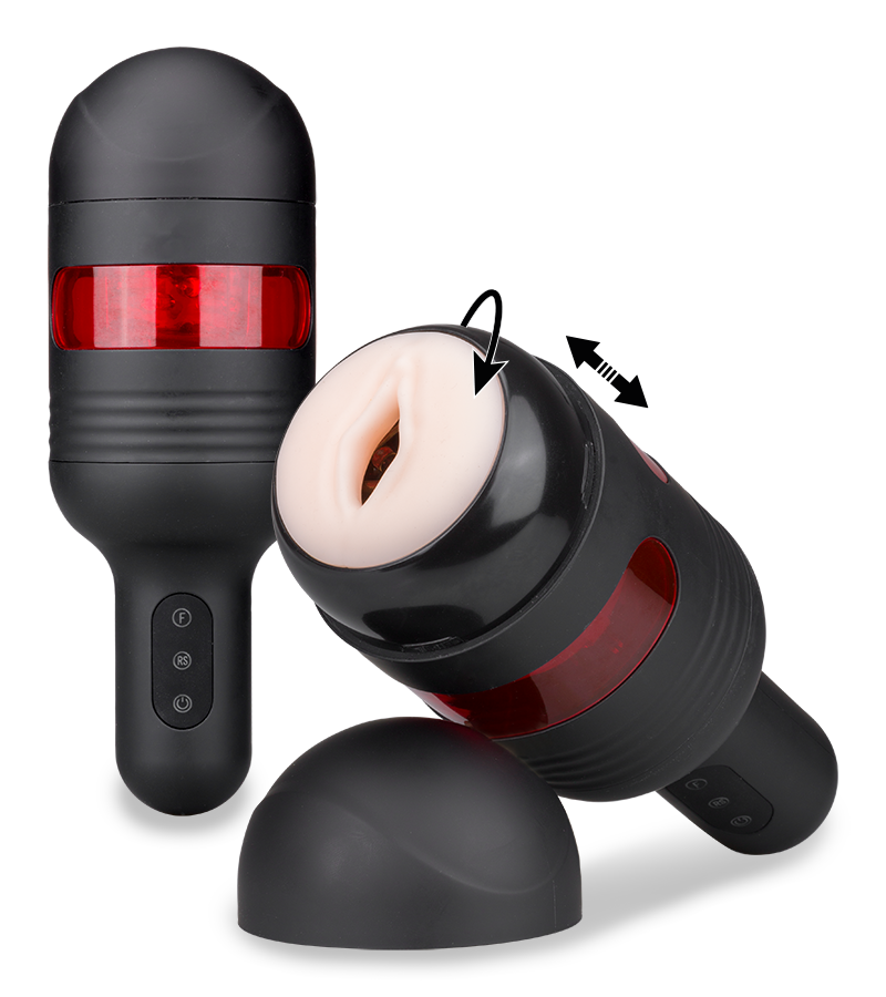 Masturbateur va-et-vient rotatif Bell