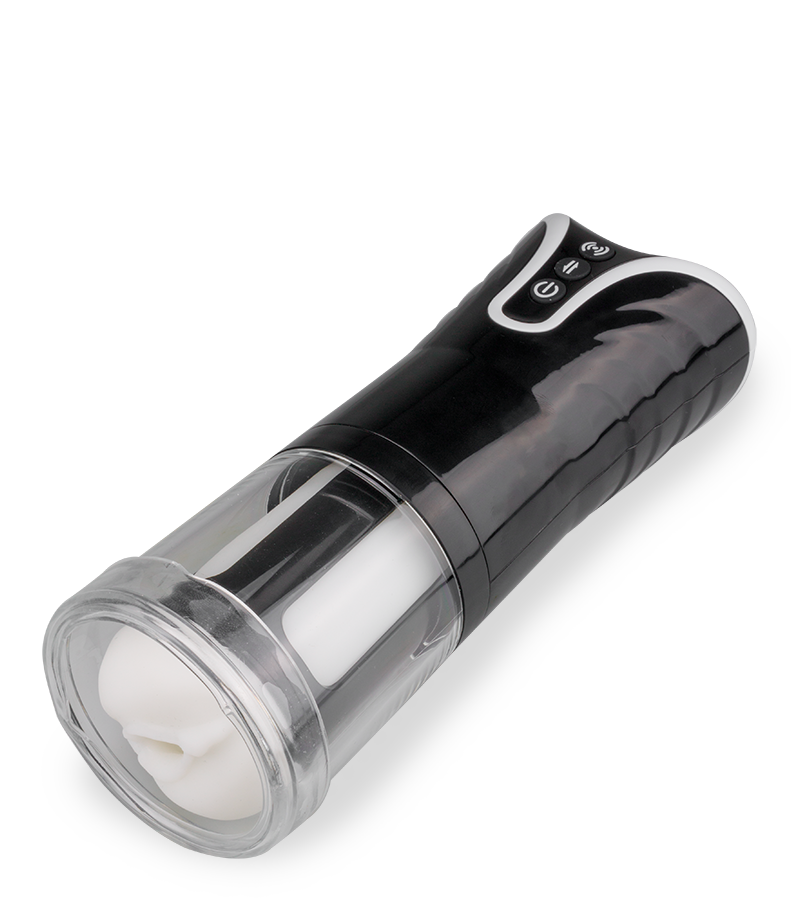 Masturbateur va-et-vient vibrant automatique