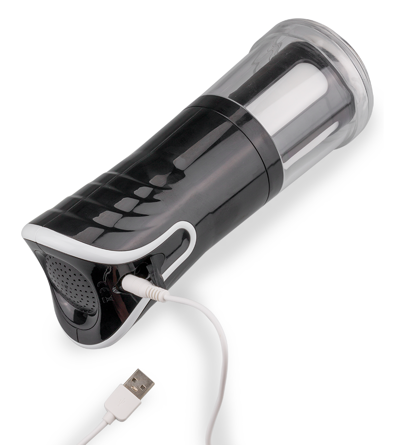 Masturbateur va-et-vient vibrant automatique