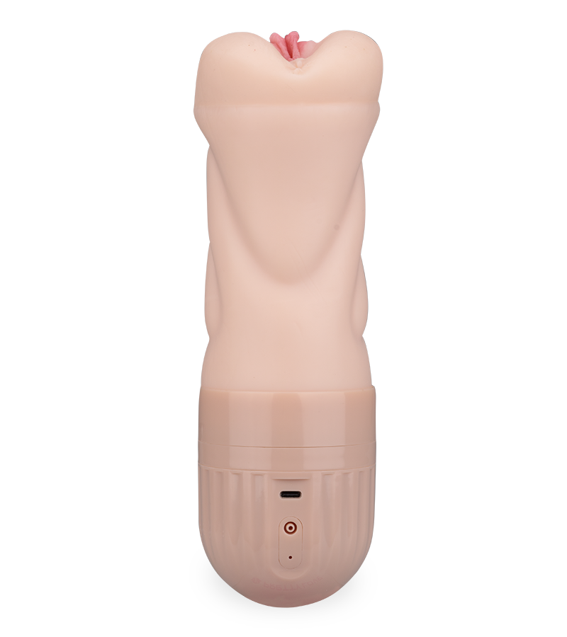Masturbateur vagin réaliste aspirant et vibrant Judy