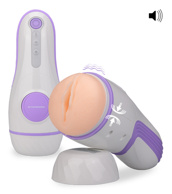 Masturbateur vibrant Airbag super suceur