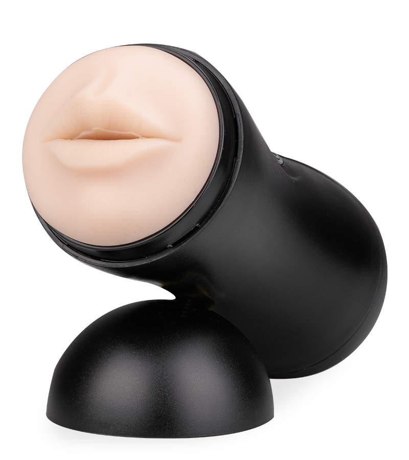 Masturbateur vibrant double entrée avec fonction vocale Juice