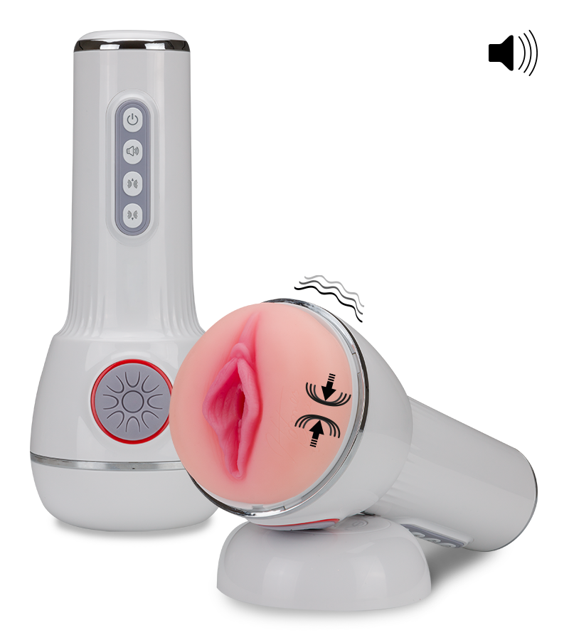 Masturbateur vibrant et airbag Storm