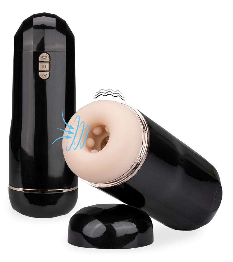 Masturbateur vibrant et aspirant Speeder