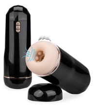 Charger l&#39;image dans la galerie, Masturbateur vibrant et aspirant Speeder