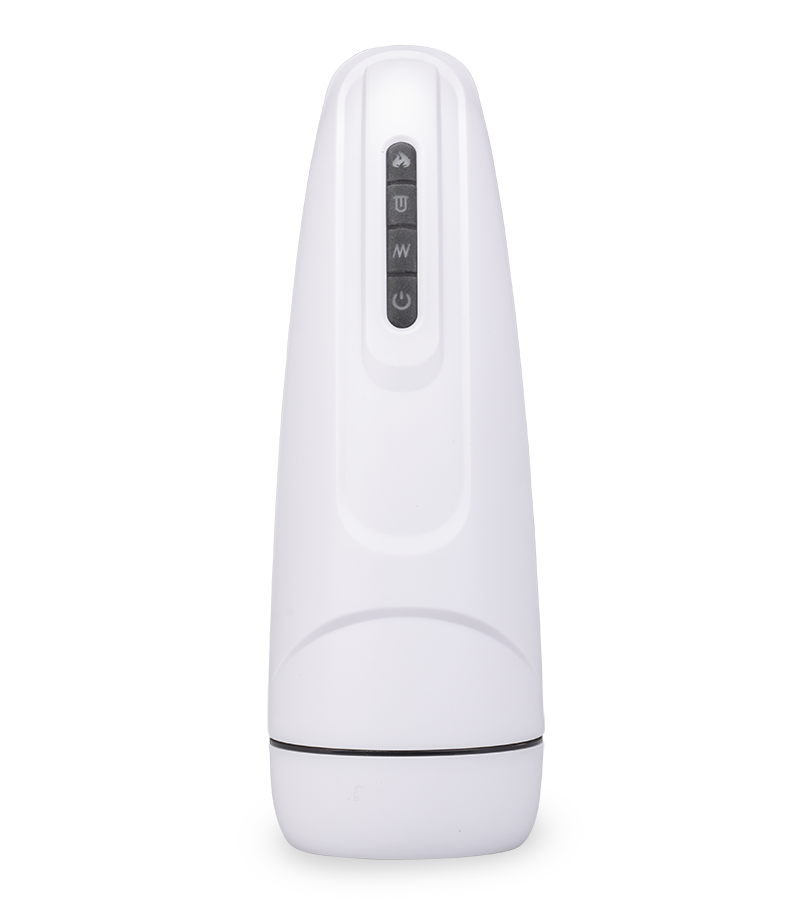 Masturbateur vibrant et chauffant avec fonction léchage Asher