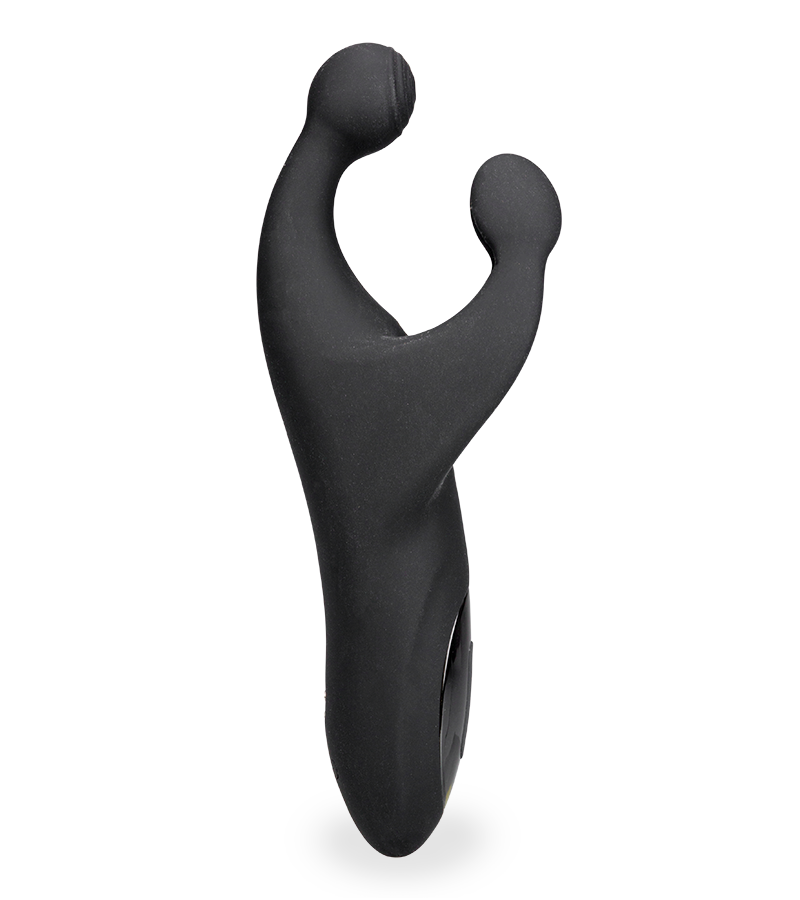 Masturbateur vibrant et pulsateur à trois branches Orgo