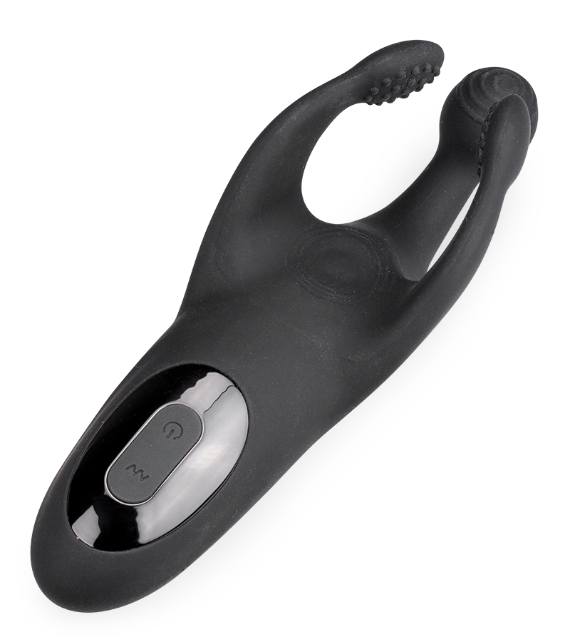 Masturbateur vibrant et pulsateur à trois branches Orgo