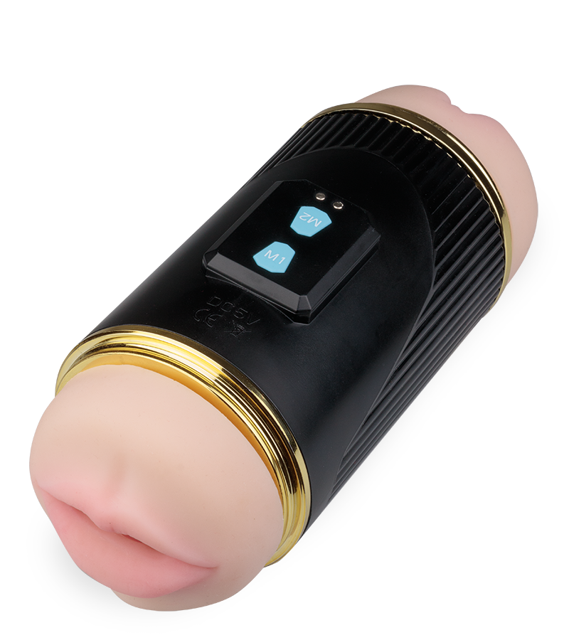 Masturbateur vibrant vagin et bouche Wild