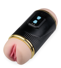 Charger l&#39;image dans la galerie, Masturbateur vibrant vagin et bouche Wild
