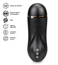 Charger l&#39;image dans la galerie, Masturbateur vibrant Volt