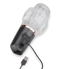 Charger l&#39;image dans la galerie, Masturbateur vibrations et aspiration Again