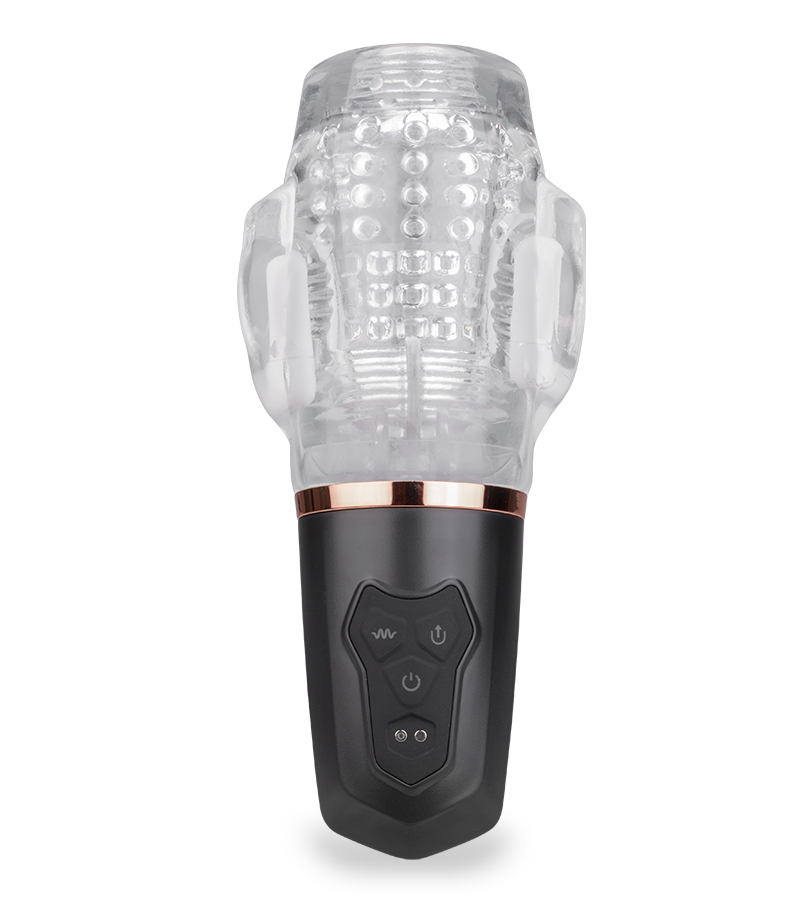 Masturbateur vibrations et aspiration Again