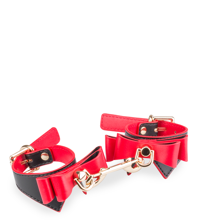 Menottes à nœuds papillons Be Mine