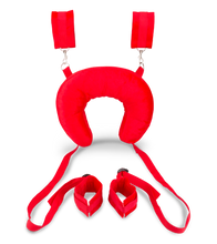 Charger l&#39;image dans la galerie, Menottes bondage chevilles et poignets avec coussin