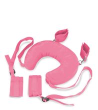 Charger l&#39;image dans la galerie, Menottes bondage chevilles et poignets avec coussin